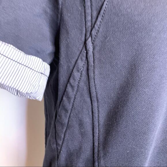 3.1 Phillip Lim black sweatshirt style tunic dress size Extra Small XS - Picture 6 of 14